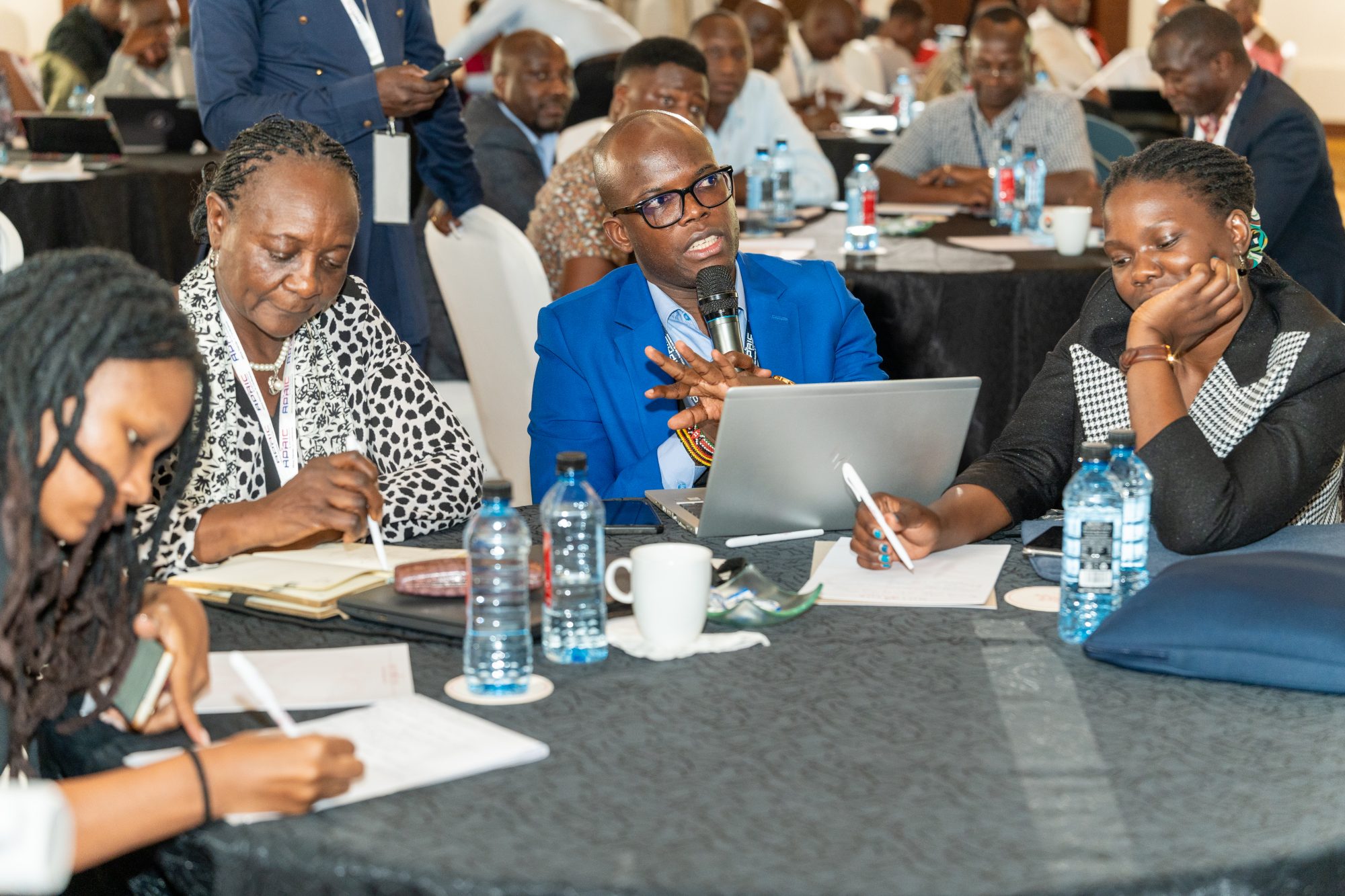 Delegates at a Take Six Africa conference production